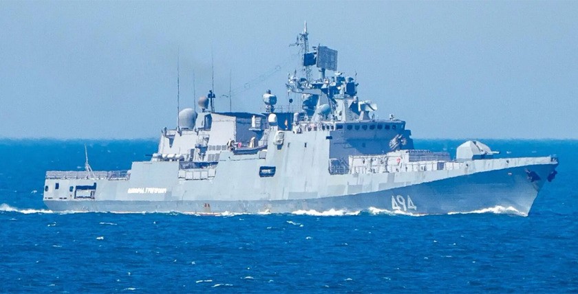 "Admiral Grigorovich" in der Ostsee. Foto: Michael Nitz