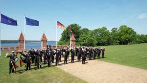 Das Marinemusikkorps Kiel freut sich auf sein Publikum am 5. Juli in Mürwik, Foto: Bundeswehr