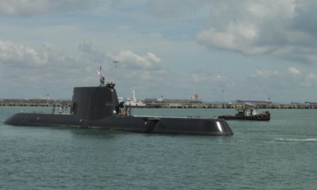Singapurs U-Boot „Impeccable“ in der Heimat