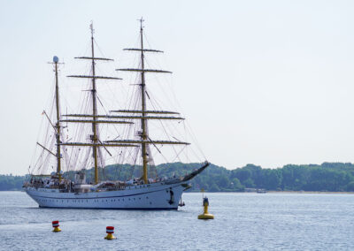 Einlaufen Gorch Fock, Fotos: Marcel Kröncke