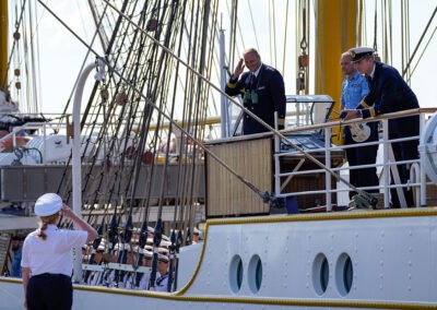 Einlaufen Gorch Fock, Fotos: Marcel Kröncke