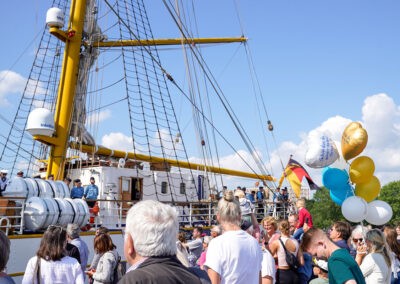 Einlaufen Gorch Fock, Fotos: Marcel Kröncke