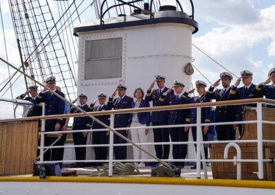 Einlaufen Gorch Fock, Fotos: Marcel Kröncke