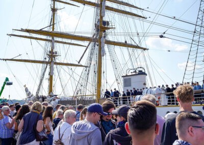 Einlaufen Gorch Fock, Fotos: Marcel Kröncke