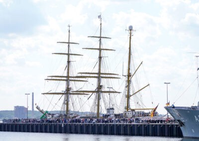 Einlaufen Gorch Fock, Fotos: Marcel Kröncke