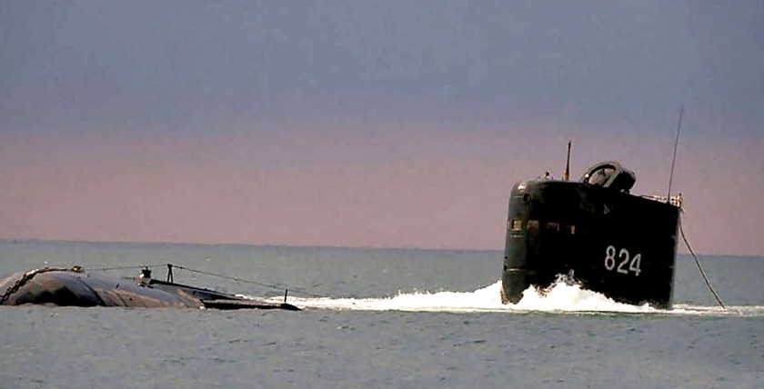 Nordkoreas SLBM-fähiges U-Boot der SINPO-Klasse, Foto: Staatl. Nachrichtenagentur KCNA