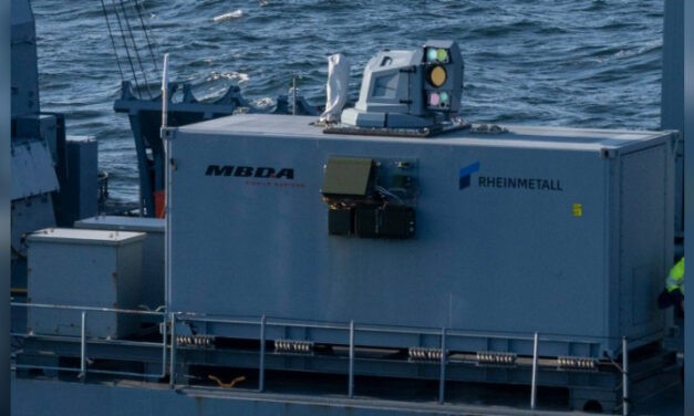 Fregatte "Sachsen": Laserwaffendemonstrator erfolgreich