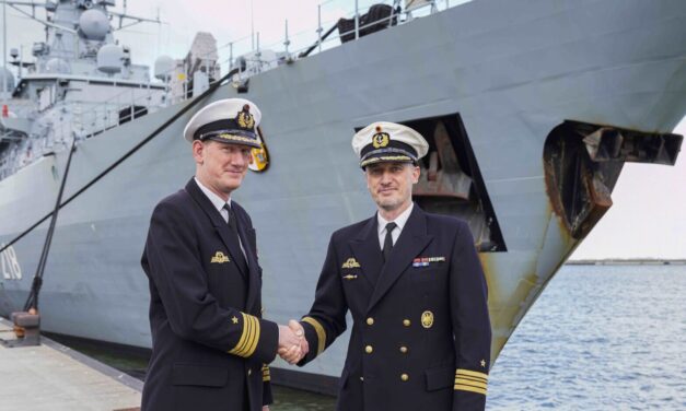 Neuer Kommandant für die Fregatte "Mecklenburg-Vorpommern"