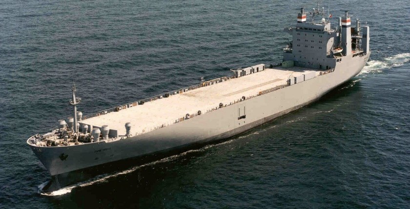 Ready Reserve Force Roll-on/Roll-off MV Cape Texas (T-AKR 112). Foto: U.S. Navy