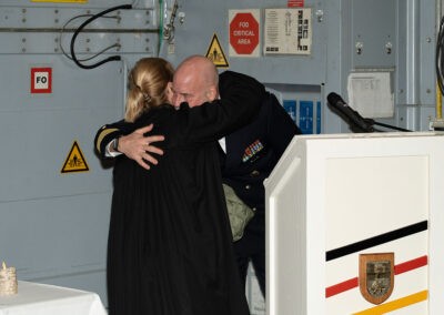 FK Deußen dankt Militärpfarrerin Dr. Katja Bruns, Foto: Daniel Angres