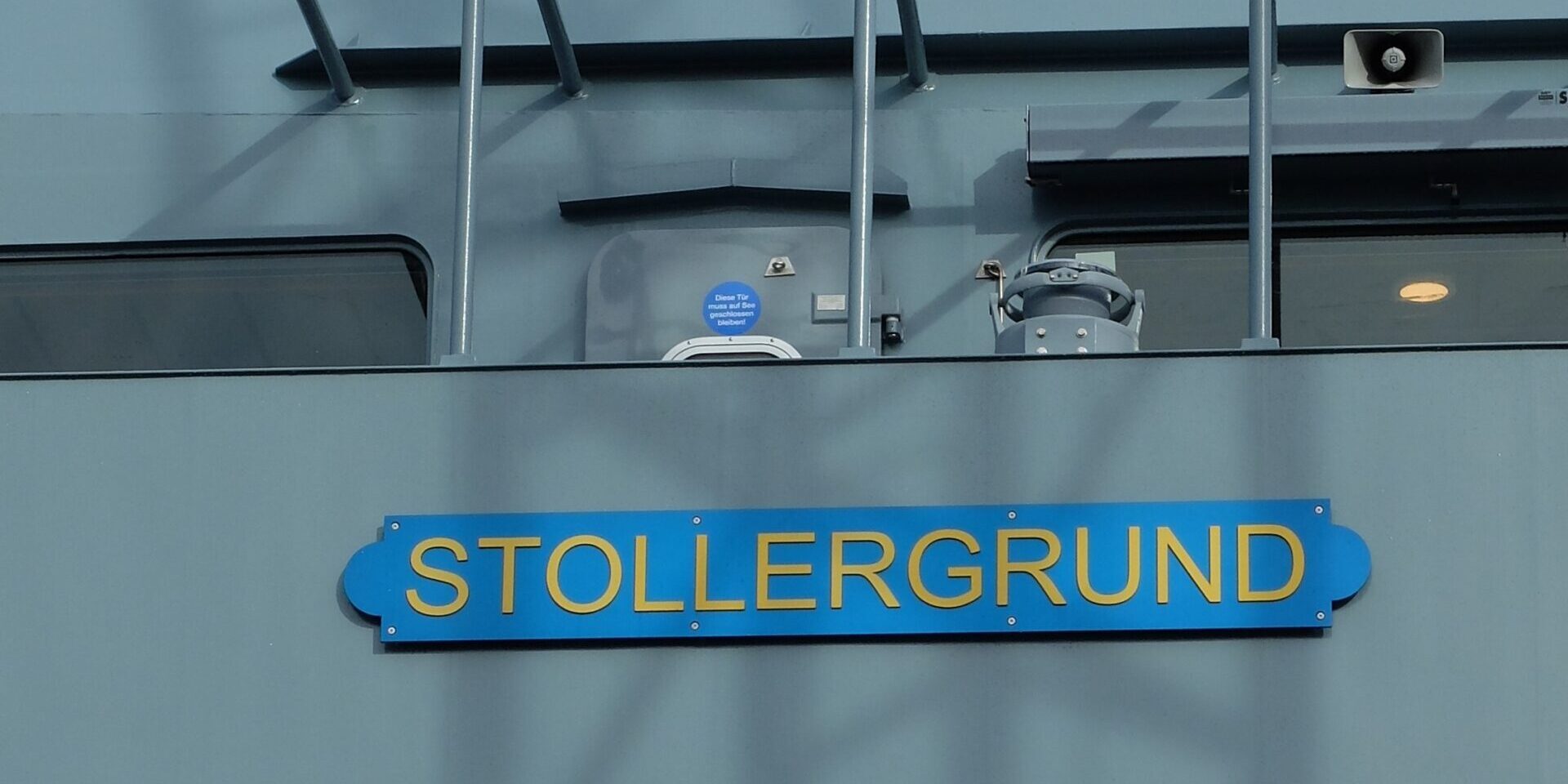 Zuwachs für die "Rüstungsflotte": Die neue "Stollergrund"