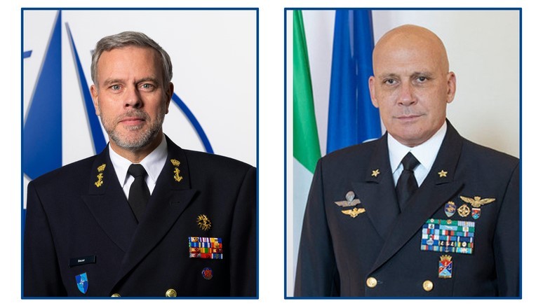 Admiral Bauer/Dragone, Foto: NATO