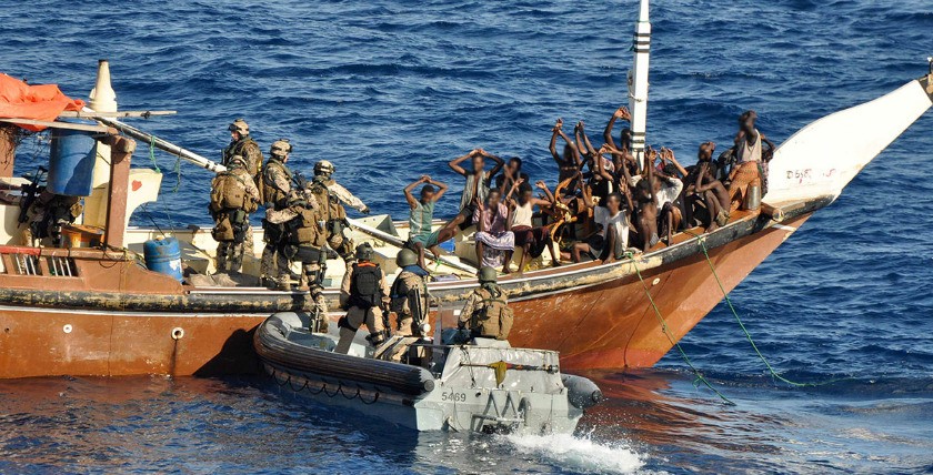 Kernthema maritimer Sicherheit ist die Bedrohung durch Piraterie, Foto: Bw/Toni Bors