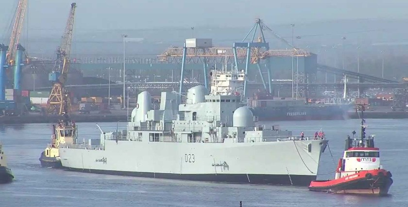 HMS Bristol, Foto: Youtube