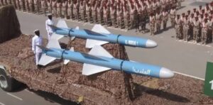 Chinese sea target missile Al Mandeb 1 of the Houthi militia. Photo: Houthi Media