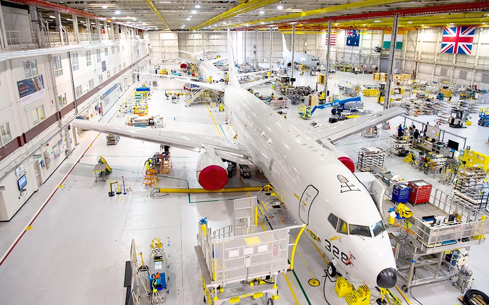Boeing-Werk in Seattle, USA. Foto: Boeing