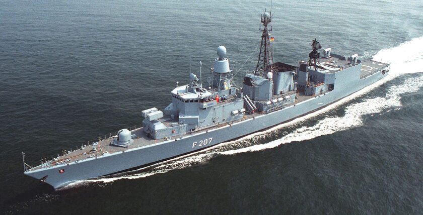 1982 wurde die Fregatte Bremen in Dienst gestellt, Foto: Bw/Stephan Görlich