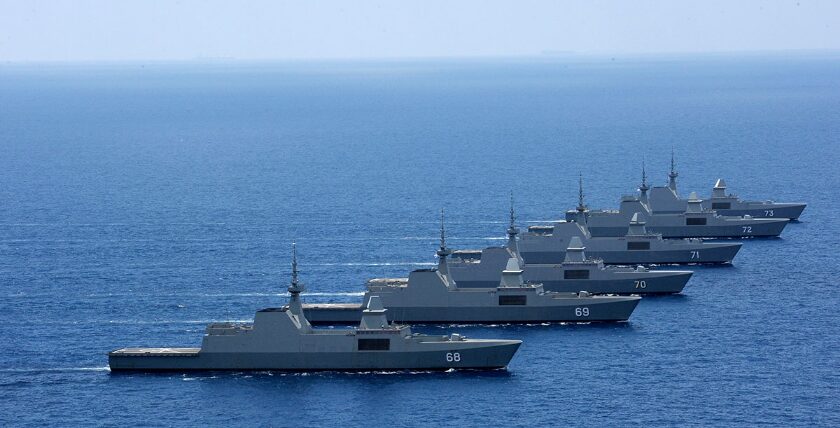 Herzstück der RSN sind die sechs Fregatten der Formidable-Klasse, Foto: RSN