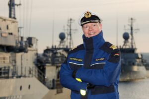 Fregattenkapitän Cartsen Schlüter. Foto: Deutsche Marine