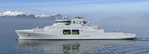 Küstenwachschiff "Jan Mayen", Norwegen. Foto: Vard