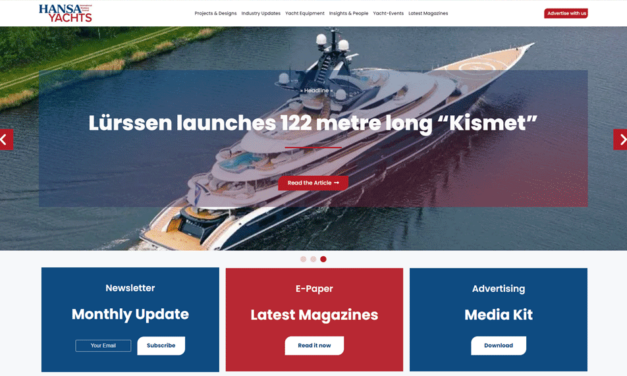 Gute Nachbarschaft bei TAMM Media: HANSA Yachts