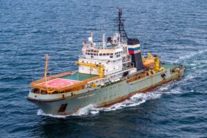 Der Hochseeschlepper/Eisbrecher "Nikolay Chiker". Foto: Michael Nitz