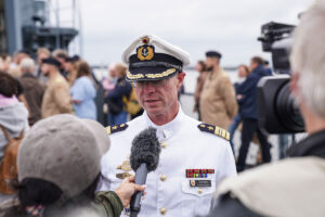 Einlaufen Fregatte Brandenburg, Bild: Bundeswehr/Leon Rodewald