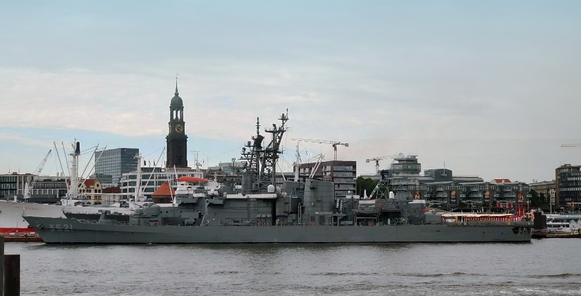 JS Shimakaze auf Besuch in Hamburg. Foto: hsc