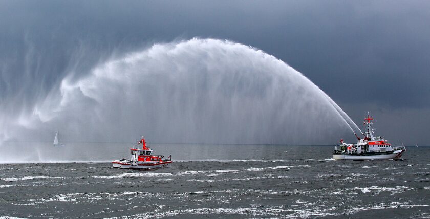 Am Tag der Seenotretter in Aktion. Foto: DGzRS