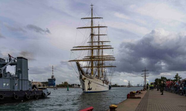 Welcome on board - the German Navy at the Hanse Sail 2024