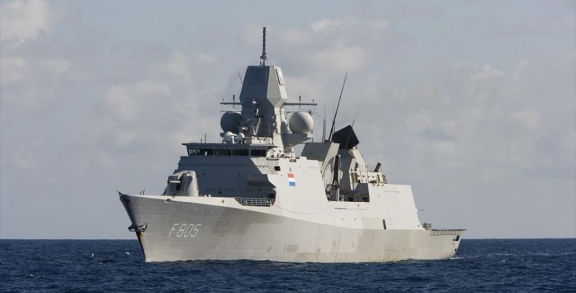 Fregatte F 805 - HNLMS „Evertsen“. Quelle: Dutch MoD