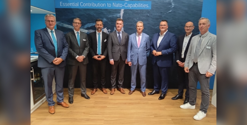 F127 thyssenkrupp Marine Systems und NVL treten gemeinsam an, Foto: hsc