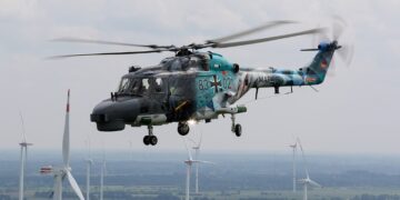 Sea Lynx in Sonderlackierung für das Tiger Meet, Foto: Bw/Cora Mohrdieck