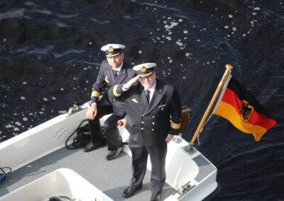 4th entrance, Wilhelmshaven, Flotilla 2, Trossgeschwader, Navy, Bundeswehr, Photo: Dirk Heuer