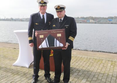 4th entrance, Wilhelmshaven, Flotilla 2, Trossgeschwader, Navy, Bundeswehr, Photo: Dirk Heuer