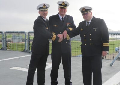 4th entrance, Wilhelmshaven, Flotilla 2, Trossgeschwader, Navy, Bundeswehr, Photo: Dirk Heuer