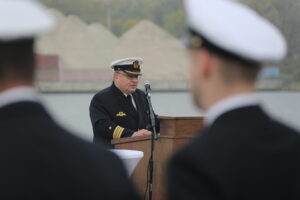 4. Einfahrt, Wilhelmshaven, Einsatzflottille 2, Troßgeschwader, Marine, Bundeswehr, Foto: Dirk Heuer