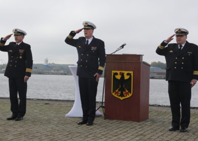 4th entrance, Wilhelmshaven, Flotilla 2, Trossgeschwader, Navy, Bundeswehr, Photo: Dirk Heuer