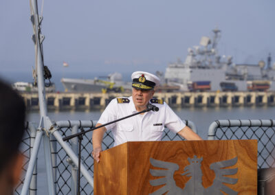 Flottillenadmiral Helge Risch, Kommandeur IPD. Foto: Bw/Rodewald