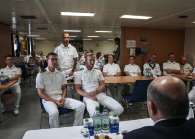 Question time with the Federal Chancellor. Photo: Bw/Rodewald