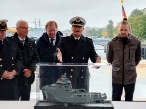 Der Befehlshaber freut sich! Foto: hsc