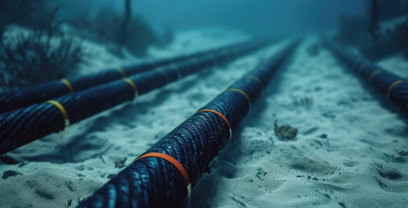 Unterwasserkabel können relativ leicht zerstört werden