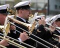 Swearing-in and ceremonial swearing-in of the recruits of the Naval Operations School