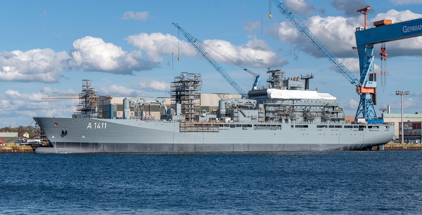 EGV Berlin at German Naval Yards in Kiel 10 marineforum, Photo: Michael Nitz