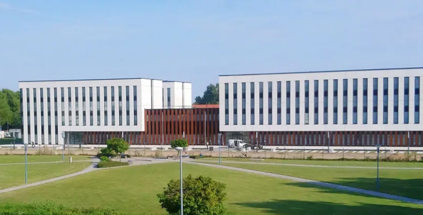 Command centre in the Hanse-Kaserne Rostock. Photo: Piet