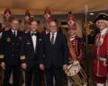 The Long Guys with (from left to right) FK Jan Hackstein, Kdr 2nd F Squadron; FK Robert Meyer-Brenkhof, MP Eichelbaum. Bundeswehr/Tessensohn