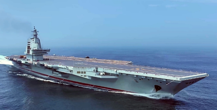 Fujian aircraft carrier, photo: Chinese state media