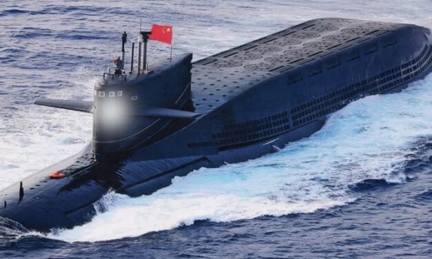 China's strategic submarines in the Taiwan Strait