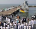 Hoher Besuch auf dem EGV in Vasco da Gama/Indien. Foto: Bundeswehr