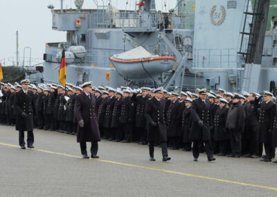 Kommandowechsel in Kiel, Foto: hsc